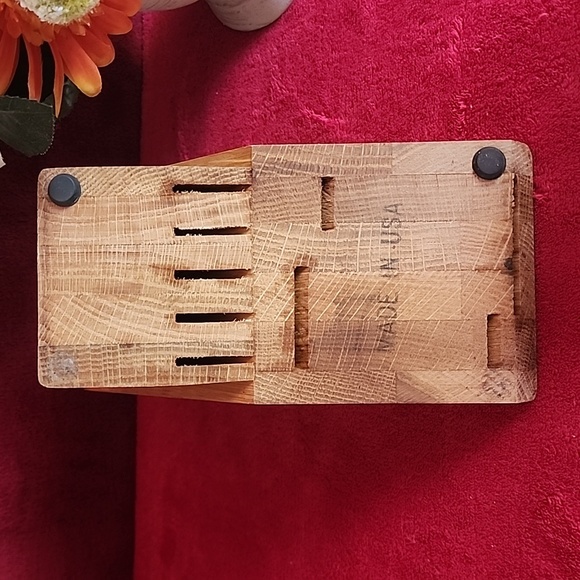 Cutco knives Block 10 Slots. Made in USA.☆ - Picture 3 of 10